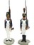 Metal 2li Kurşun Asker Figürü 10CM 1