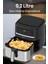 Goodfry 1800W 9,2 Litre 3xl Dev Hazneli Dokunmatik 10 Ön Ayarlı Airfryer Yağsız Sıcak Hava Fritözü 3