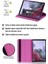 Samsung Galaxy Tab A7 Lite T220 T225 Uyumlu 8.7 Inç Pembe Tablet Kılıfı Dönerli Standlı Suni Deri 2