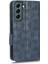 Samsung Galaxy S23 Için Plus Cep Telefon Kılıfı Baskılı Üçgen Desen Telefon Kapağı Pu Deri Cüzdan Bilek Kayışı (Yurt Dışından) 5