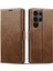 Samsung Galaxy S23 Ultra Pu Deri Damla Geçirmez Telefon Kılıfı Rfıd Engelleme Iç Tpu Stand Manyetik Emilim Flip Cüzdan Kapağı (Yurt Dışından) 1