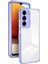 Samsung Galaxy S23 Için Plus Anti-Cratch Telefon Kasası Için 3-1 Arada Tpu Arka Plaka + Pc Çerçevesi + Pc Kamera Halkası Koruyucu Kapak (Yurt Dışından) 1