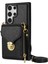 Samsung Galaxy S23 Için Ultra Crossbody Card Tutucu Kickstand Case Pu Deri Kaplamalı Tpu Zipper Telefon Kapağı (Yurt Dışından) 1