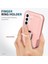 Samsung Galaxy S23 Için Plus Sert Pc+Silikon Telefon Kapağı Dönen Yüzük Tutucu Kickstand Cep Telefon Kılıfı (Yurt Dışından) 2