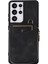 Samsung Galaxy S23 Için Ultra Kickstastan Seless Kılıf Zipper Kart Torbası Deri+Tpu Telefon Kapağı Kayışlarla (Yurt Dışından) 4