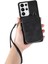 Samsung Galaxy S23 Için Ultra Kickstastan Seless Kılıf Zipper Kart Torbası Deri+Tpu Telefon Kapağı Kayışlarla (Yurt Dışından) 5