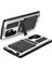 Samsung Galaxy S23 Ultra Pc+Silikon+Metal Su Geçirmez Bırakma Korumalı Kılıf Hafif Cam Ekran Koruyucu ile Gizli Kickstand Back Cover (Yurt Dışından) 4