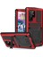 Samsung Galaxy S23 Ultra Pc+Silikon+Metal Su Geçirmez Bırakma Korumalı Kılıf Hafif Cam Ekran Koruyucu ile Gizli Kickstand Back Cover (Yurt Dışından) 1
