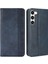 Samsung Galaxy S23 Plus Için Telefon Kapağı, Retro Doku Deri Deri Cüzdan Kılıf Koruyucu Telefon Kapağı (Yurt Dışından) 1