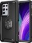 Samsung Galaxy S23 Için Ultra Döner Yüzük Tutucu Kickstand Telefon Kılıfı Pc + Silikon Anti-Çizelge Telefon Kapağı (Yurt Dışından) 1
