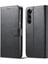 Samsung Galaxy S23 Plus Için Şok Geçirmez Telefon Kılıfı, Buzağı Dokusu Manyetik Toka Pu Deri Cüzdan Stand Koruyucu Cep Telefonu Kapağı (Yurt Dışından) 1