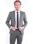 Intersivin Slim Fit 6 Drop Siyah Liralı Takım Elbise 4