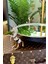 At Figürlü Yuvarlak Aynalı Gümüş Jardinyer 3
