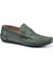Nubuk Yeşil Yazlık Loafer Erkek Ayakkabı -22926- 2