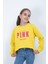 Kız Çocuk Baskılı Crop Sweatshirt 2