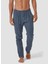 Bağlamalı Bel Normal Paça Standart Lacivert Erkek Pantolon Mr Rog Pants 2