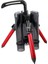 Balıkçı Çubuk Tripod Braket Çerçevesi Tekne Kırmızı Kısa Için Açık Hava Depolama Taşıması Kolay (Yurt Dışından) 4
