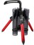 Balıkçı Çubuk Tripod Braket Çerçevesi Tekne Kırmızı Kısa Için Açık Hava Depolama Taşıması Kolay (Yurt Dışından) 5