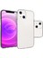 Apple iPhone 14 ile Uyumlu Kılıf Şeffaf Esnek Silikon Telefon Kılıfı Kapak 1