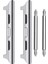 Apple Watch 42-44-45 mm To 24 mm Çevirici Metal Kordon Kayış Adaptörü Set - AL3136 1