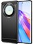Honor X9A 5g Brushed Carbon Fiber Silikon Kılıf - Siyah AL3332 3