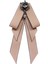 Kadınlar Boyun Boyun Vintage College Style Rhinestone Kravat Balo Hediye Elbisesi Khaki (Yurt Dışından) 3