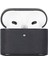 Casquet Apple Air-Podss 3.nesil Uyumlu Deri Kılıf G1 Siyah 4