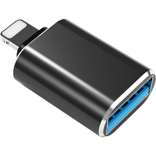 Zrh Iphone Ipad Uyumlu Lightning Otg Adaptör USB Flash Klavye Mouse Aparatı