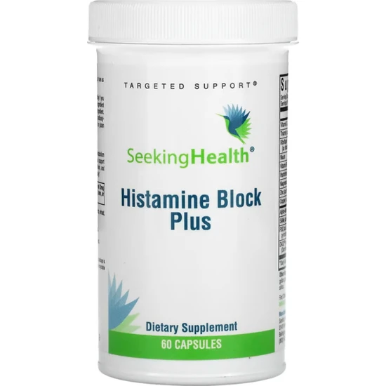 Dietary Supplement Seeking Health Histamine Block Plus, 60 Kapsül