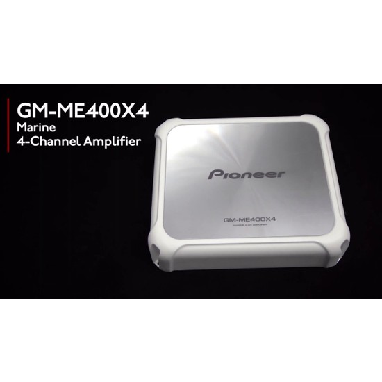 Pioneer GMME400X4 800W 4kanal Marine Amplifikatör Fiyatı