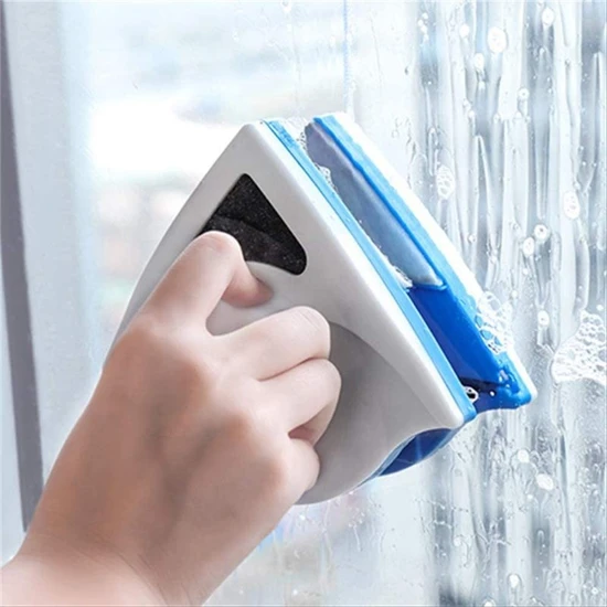 Güçlü Mıknatıslı Çift Cam Pencere Silme Aparatı Cam Silici
