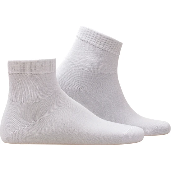 Thermoform Çift Beyaz Erkek Çorap HZTS82 - Beyaz