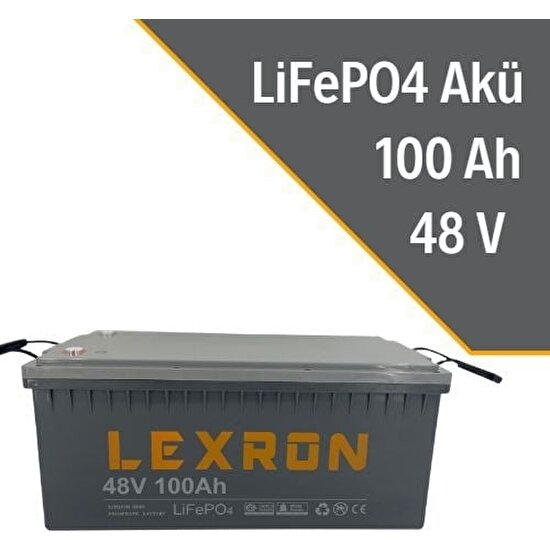 Lexron 100 Ah 48V Lityum Akü