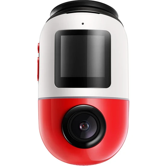 70MAI X200 Omni 128GB 360° Dönebilen Araç Içi Kamera - Kırmızı & Beyaz