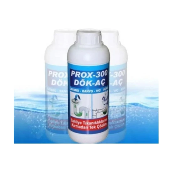 Prox Lavabo Açıcı Gider Açıcı Gider Tıkanıklığı Giderici 2 kg Prox 300 Dök Aç 2 kg