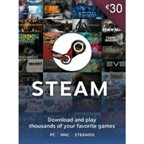 Steam Gift Card 30 Euro
