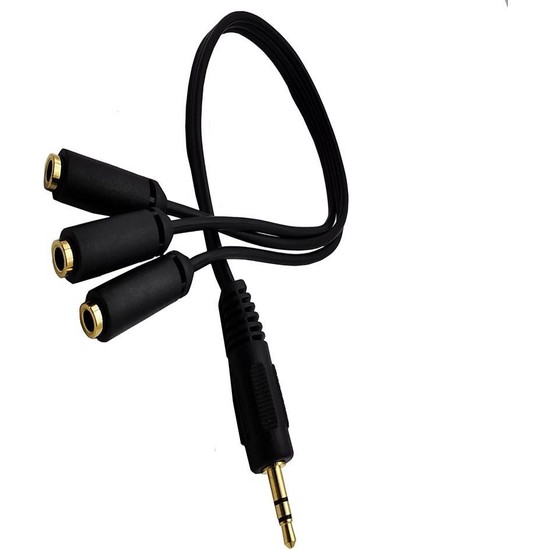 Keepro Ses Sistemi Kablosu Erkek Stereo 3 Dişi Stereo 3 Dişi Fiyatı