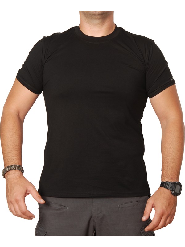 Yds T-Shirt Pro -Siyah (Nefes Alabilir Pamuklu T-Shirt)