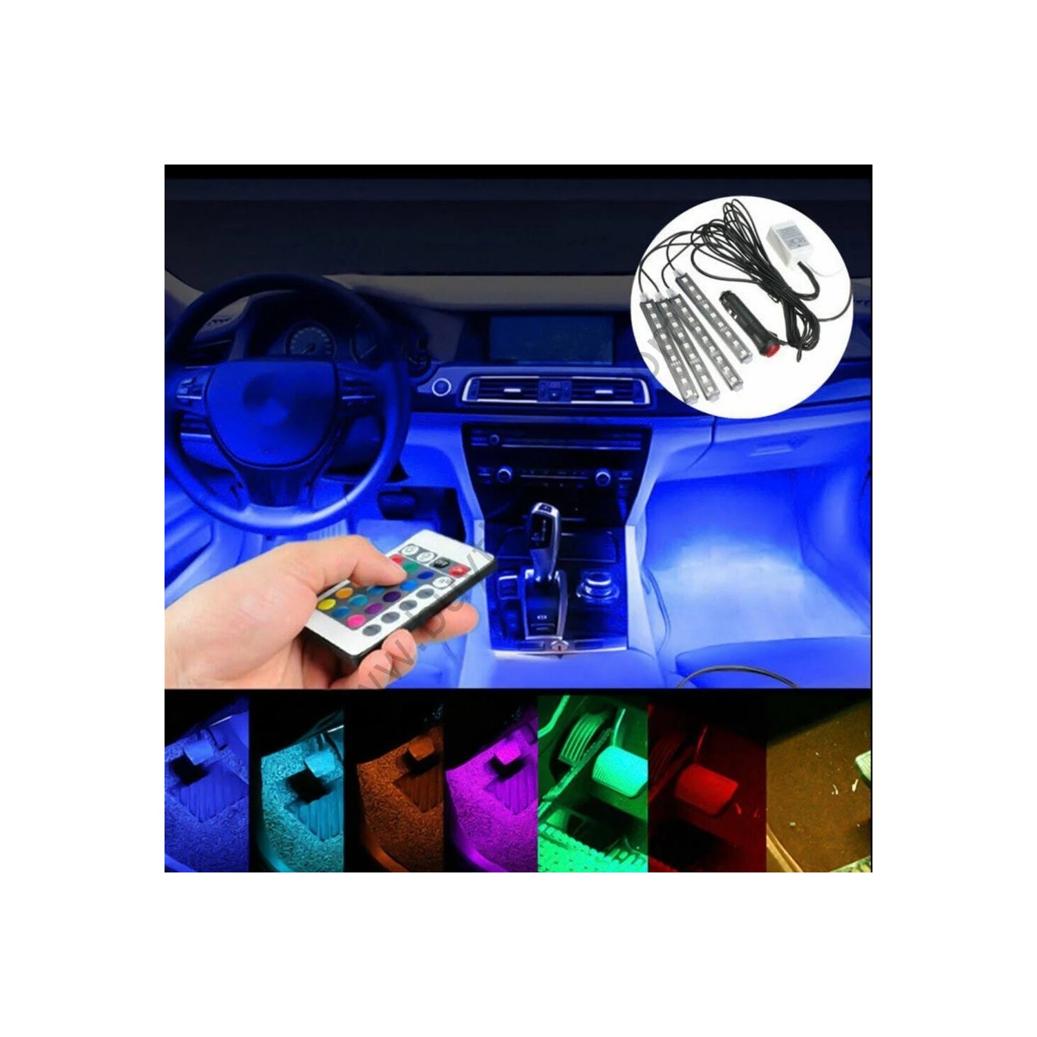 Automobile Magazine Automobıle Atmosphere Lamp Ayak Altı LED Fiyatı