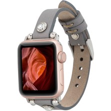 Bouletta Apple Watch Uyumlu Uyumlu Deri Kordon Visby 38-40-41MM Rst9
