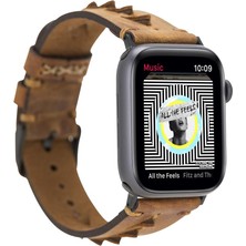 Bouletta Apple Watch Uyumlu Uyumlu Deri Kordon 38-40-41MM G19 Boras
