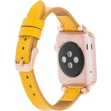 Bouletta Apple Watch Uyumlu Uyumlu Deri Kordon 38-40-41MM Ferro FL12