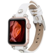 Bouletta Apple Watch Uyumlu Uyumlu Deri Kordon Visby 38-40-41MM F3