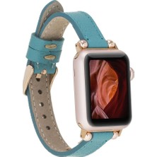 Bouletta Apple Watch Uyumlu Uyumlu Deri Kordon 38-40-41MM Ferro CP05