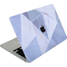 McStorey Macbook Air M1 Kılıf Kaplama Sticker Laptop Koruyucu A2337 ile Uyumlu Marble14