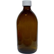 Paradise Design 500 Ml Amber Cam Kapaklı Şişe 1 Adet Takım