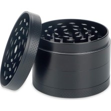 Valkyrie 50 mm 4 Katmanlı Mıknatıslı Çinko Alaşım Herbal Grinder Baharat Bitki Ot Tütün Öğütücü