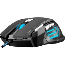 Everest SM-770 CHOPPER Usb Siyah Oyun Gaming Oyuncu Mouse