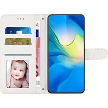 Lr Joyful Xiaomi 13 Pro 5g Çizik Dirençli Dikiş Hattı Eşkenar Dörtgenli Deri Kasa Cüzdan Standı Telefon Kapağı (Yurt Dışından)