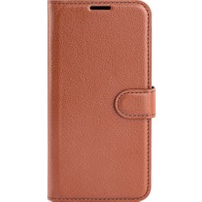 Lr Joyful Xiaomi Pu Deri Kabuk 13 Lite / Civi 2 5g Litchi Doku Telefon Kılıfı Cüzdan Stand Flip Cover (Yurt Dışından)